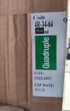 FRESENIUS 4R-34-64 Fenwal Quadruple Blood Pack Units 500ml CPD/ADSOL (CASE/24) 2024/08