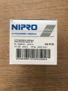NIPRO MEDICAL AH+2713 Hypodermic Needle 27G x 1/2in TW (100/Box)