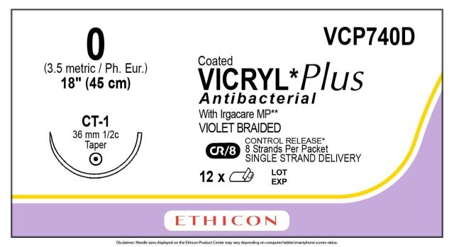 ETHICON VCP740D Sutures