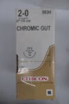 ETHICON 883H Gut Chromic Absorbable Monofilament Suture, Size 2-0, 27 in. Length, CT-2 Needle