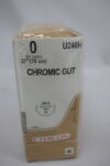 ETHICON U246H Gut Chromic Absorbable Monofilament Suture, Size 0, 27 in. Length, UR-5 Needle