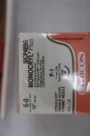 ETHICON MCP489G Monocryl Plus Absorbable Monofilament Suture, Size 6-0, 18 in. Length, P-1 Needle