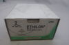 ETHICON 470G Ethilon Non-Absorbable Monofilament Nylon Suture, Size 2, 20 in. Length, LR Needle