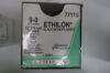 ETHICON 7717G Ethilon Non-Absorbable Monofilament Nylon Suture, Size 9-0, 12 in. Length, TG140-8 Needle