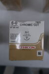 ETHICON 796G Gut Chromic Absorbable Monofilament Suture, Size 6-0, 18 in. Length, G-1 Needle