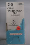 ETHICON K883H Perma-Hand Non-Absorbable Braided Silk Suture, Size 2-0, 30 in. Length, BB Needle