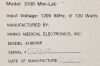 PARKS MEDICAL ELECTRONICS 3100 MINI LAB DOPPLER SYSTEM