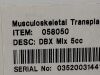 DEPUY DBX MIX 5cc  058050 Exp.2023-10  (V18) DBX MIX 5cc