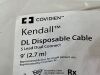 COVIDIEN Lot of 5 Kendall DL Disposable Cable  33145RT  (V16/Y49) Kendall DL Disposable Cable