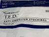 CARDINAL HEALTH T.E.D. Anti-Embolism Stockings  3856LF   Exp.2026-09 to 2028-03 -06  (V15) T.E.D. Anti-Embolism Stockings