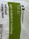 COVIDIEN T.E.D. Anti-Embolism Stockings 3180LF   Exp.2025-02  (V13) T.E.D. Anti-Embolism Stockings