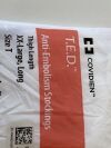 COVIDIEN T.E.D. Anti-Embolism Stockings  3185LF   Exp.2022-04 to 2024-12  (V13) T.E.D. Anti-Embolism Stockings