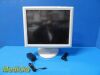 SPACELABS ELO Touch  Ultraview SL 19", W/ Tilt Mount Stand & Adapter~ Monitor