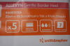 SMITH & NEPHEW 66800506 Allevyn Gentle Border Silicone Gel Adhesive Wound Dressing with Border, 23 x 23.2 cm Size