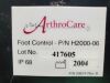 ARTHROCARE Coblator II RF8000E ESU Controller w/ Foot pedal