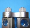 SYNTHES 393.47 UNIVERSAL JOINT w/ 2x 393.44 ADJUSTABLE CLAMPS EXTERNAL FIXATION