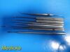 BAUSCH & LOMB 9X B&L Storz W. Lorenz (Eye, ENT, Plastic) Micro Surgery Instruments