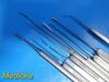 BAUSCH & LOMB 9X B&L Storz W. Lorenz (Eye, ENT, Plastic) Micro Surgery Instruments