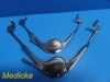 Lot of 2 Holco & KNY-Scheerer Retractor Set; Detachable Frame; Cogwheel