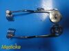 Lot of 2 Holco & KNY-Scheerer Retractor Set; Detachable Frame; Cogwheel