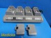 ZEBRA Tech UCL172-4 CORTRAK Quad Charger AT16305-8 W/ AT16004-1 Batteries