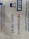 MEDICAL ACTION Lot of 4 Blue O.R. Towels PreWashed  724-Booooooo  Exp.2021-10  (M44) Blue O.R. Towels PreWashed