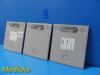 FUJIFILM 3X Fuji Photo Film IP Cassette Type C W/ Imaging Plate; 25.2 x 30.3cm