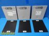 FUJIFILM 3X Fuji Photo Film IP Cassette Type C W/ Imaging Plate; 25.2 x 30.3cm