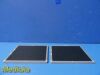 FUJIFILM 2X  FCR Fuji IP Cassette Type CC W/ Imaging Plate; 20.1 x 25.2cm