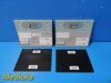 FUJIFILM 2X  FCR Fuji IP Cassette Type CC W/ Imaging Plate; 20.1 x 25.2cm