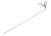 KARL STORZ 10370L Bronchoscopy Forceps, Spoon-Shaped, Round, 5.5mm Width Double Action Jaws, with Luer-Lock Irrigation Connector