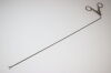 KARL STORZ 10370L Bronchoscopy Forceps, Spoon-Shaped, Round, 5.5mm Width Double Action Jaws, with Luer-Lock Irrigation Connector