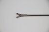 KARL STORZ 10370L Bronchoscopy Forceps, Spoon-Shaped, Round, 5.5mm Width Double Action Jaws, with Luer-Lock Irrigation Connector