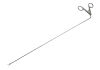 KARL STORZ 10370H Bronchoscopy Forceps with Alligator Jaws, Serrated, 3.3mm Width Double Action Jaws, with Luer-Lock Irrigation Connector