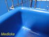 GE HEALTHCARE GE Dinamap Pro Care Series Rolling Stand W/ Basket; Blue