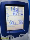WELCH ALLYN 45NE0 Spot Vital Signs LXI, (Nellcor) W/ Leads & PSU ~ Monitor