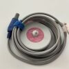 EDAN 02.01.109301-PW1.0-14  Original Ultrasonic Transducer  8 ultrasound crystals,1MHz ,Pink label  Fetal Monitor