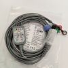 EDAN EC05DAS061 desfib snap AHA Reusable  3.4M ECG unit