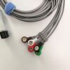 EDAN EC05DAS061 desfib snap AHA Reusable  3.4M ECG unit