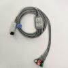 EDAN EC05DAS061 desfib snap AHA Reusable  3.4M ECG unit