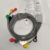 EDAN machine end plug with 16 holes 4 limbs with a length of 90CM each and 6 chest with a length of 60CM each 12 leads , Snap, IEC ,Reusable ECG unit