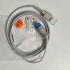 BIOLIGHT 15-027-0005 12-pin blue round-headed machine-side connector with lettering "BTD" SPO2 Probe