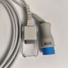 BIOLIGHT 15-027-0005 12-pin blue round-headed machine-side connector with lettering "BTD" SPO2 Probe