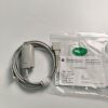 BIOLIGHT 15-100-0013 DB9 trapezoidal connector White-colored cable Compatible with A/Q Series/New M8000/M9000/M9500/M7000/M1000 monitors SPO2 Probe