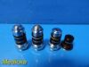 4X PARCO LTM Lab Microscope Objective Set (4/0.1 10/0.025, 100/1.25, 40/65