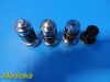 4X PARCO LTM Lab Microscope Objective Set (4/0.1 10/0.025, 100/1.25, 40/65
