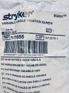 STRYKER 111655 Variable Angle Fixation Screw