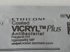 ETHICON Lot of 36 Coated Vicryl Plus  VCP662   Exp.2023-11  (Q28) Coated Vicryl Plus