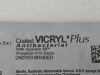 ETHICON Lot of 36 Coated Vicryl Plus  VCP493  Exp.2023-08  (M52/Q28) Coated Vicryl Plus