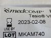 MEDCON Lot of 2 Tesio Venous Extension Set  MC11V  Exp.2023-02  (Q30) Tesio Venous Extension Set